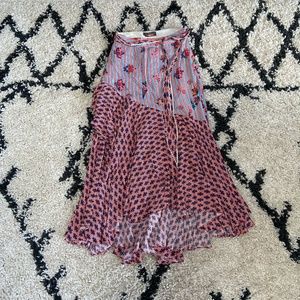 Bhanuni by Jyoti Asymmetric Skirt Anthropologie